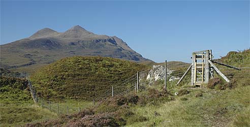 Deer Fence Gate and Cul Mor