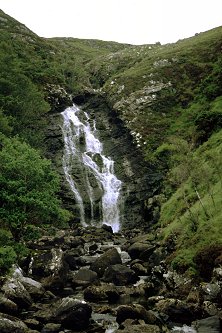 Waterfall on Maldie Burn