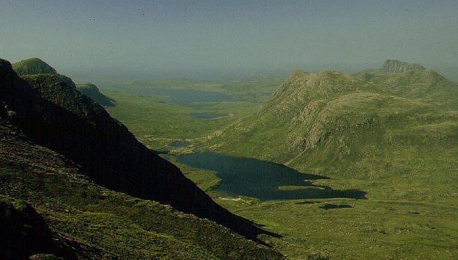 Beinn an Eoin above Lochan Tuath