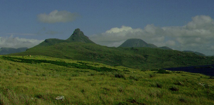 Stac Pollaidh from Coastal Road