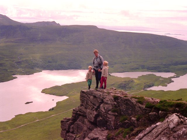 Looking south over Loch Lurgainn