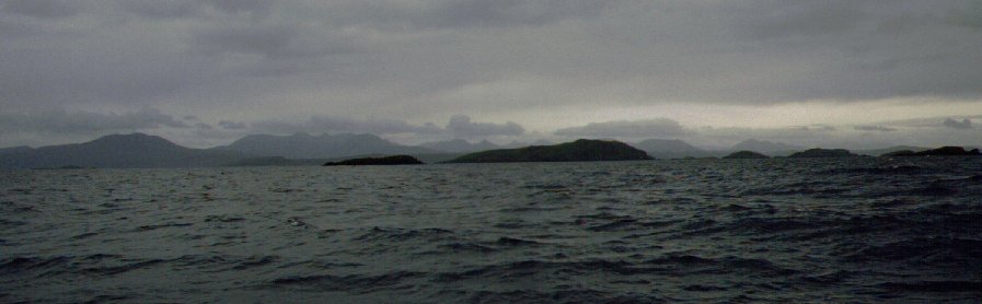 On the boat to the Summer Isles