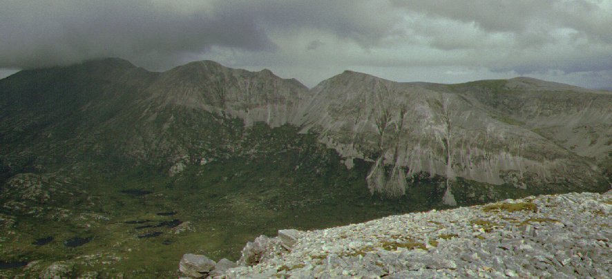 Foinaven from Arkle Summit
