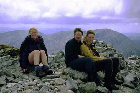 Summit above col Cadha na Beucaich
