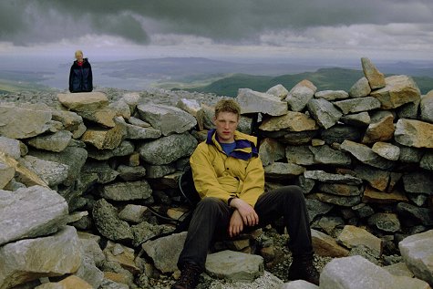 Back at the shelter at the first top
