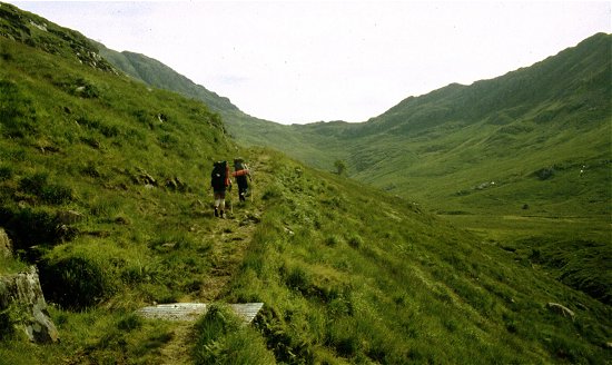 Following the path to the distant col