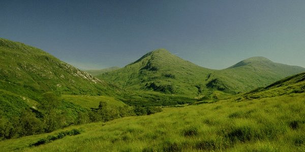 Looking back over Strathan