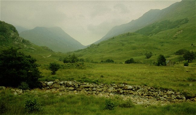 Overcast skies made a real difference to the walk
