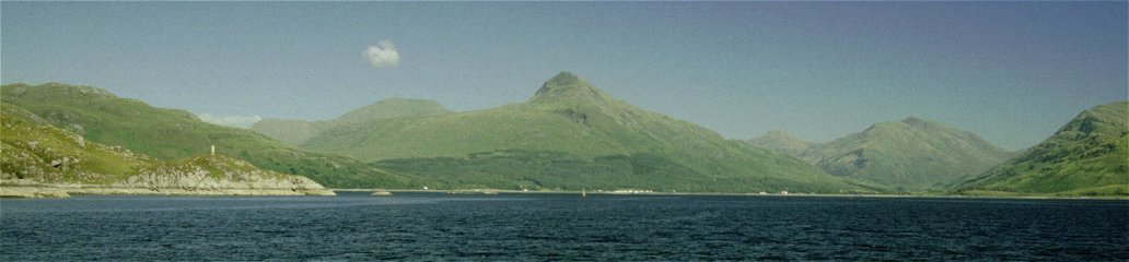 Knoydart from Loch Nevis