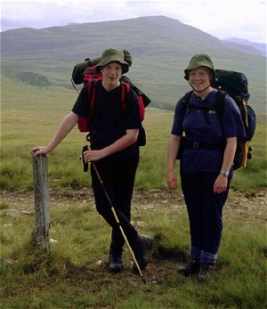Andrew and Susan at the end of Day One