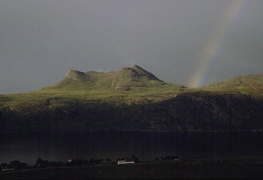 Beinn Ghoblach over Little Loch Broom
