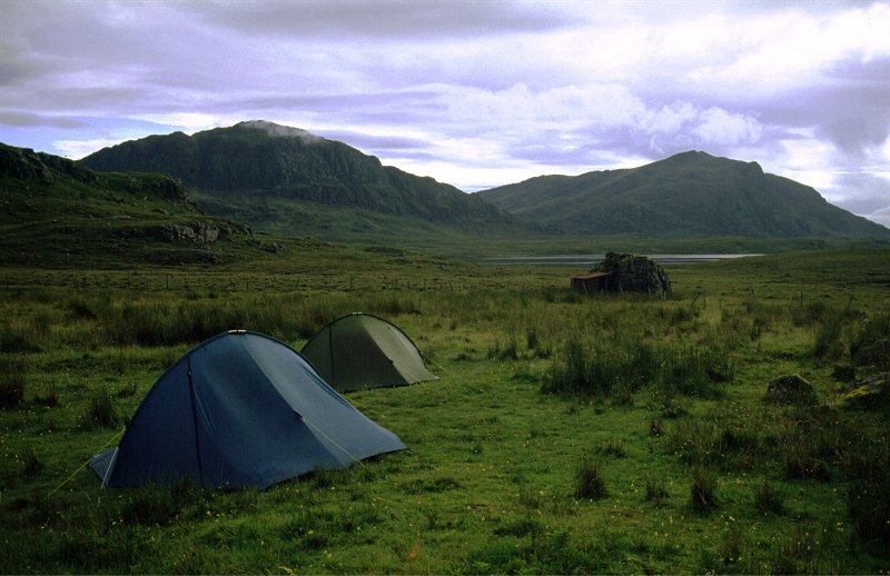 View West over Fionn Loch from Carnmore