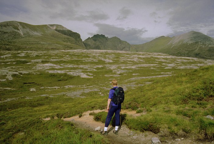 The first real view of the ridges