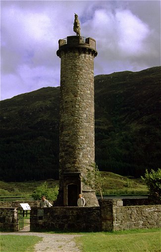 The 1745 Monument at Glenfinnan
