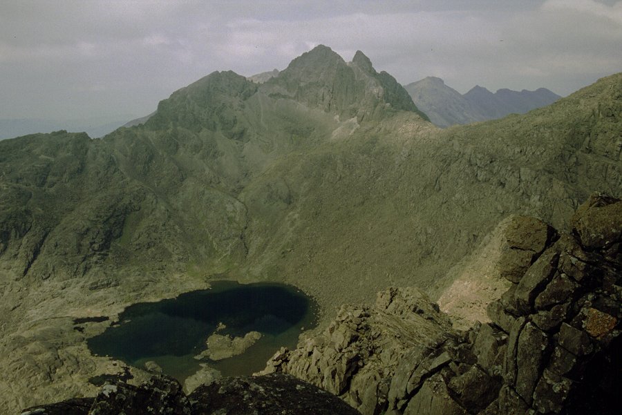 Looking across the corie to Sgurr Alasdair