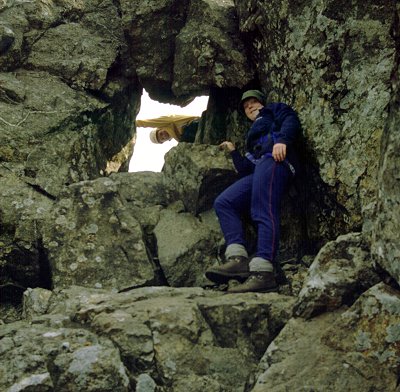 The needle from the other side