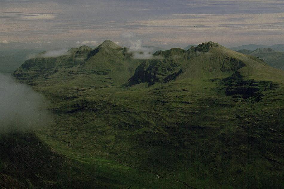 North side of Liathach from Beinn Alligin