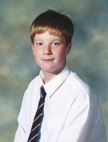 Andrew - Should have combed his hair!