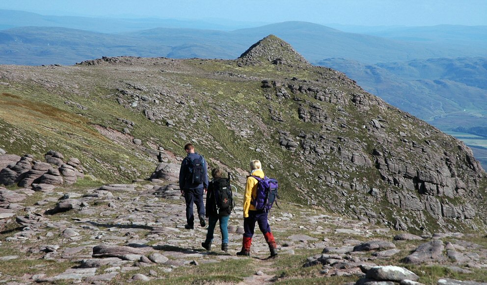 Walking the ridges of Assynt